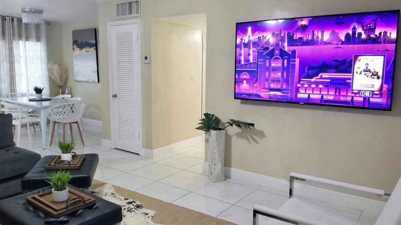 Glam 2 Bedroom Apartment Close To Nsu In Cooper City Luaran gambar